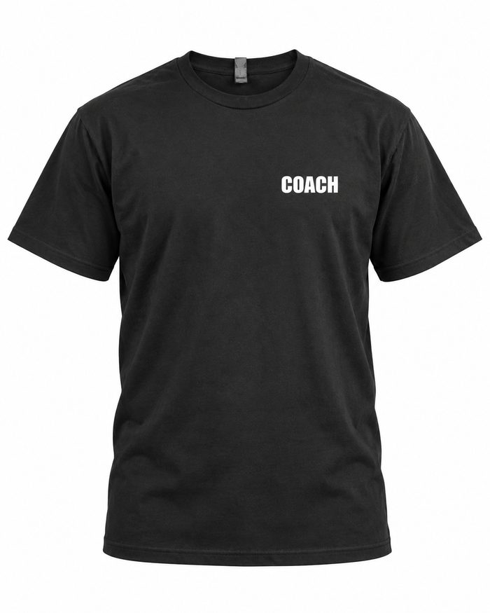 WCT x Bubble24 Winter Camp Coach Tee, Black