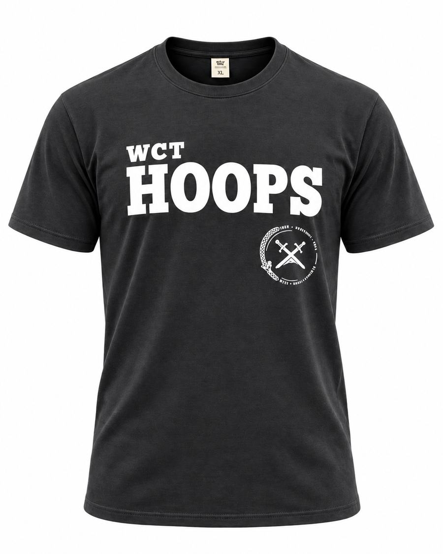 WCT Hoops Tee, Black