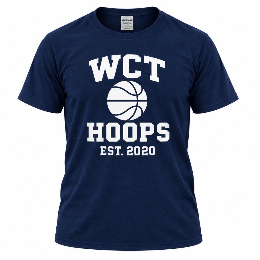 College Style Tee, Navy