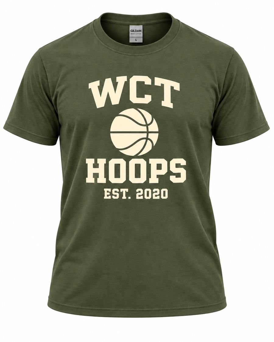 College Style Tee, Olive