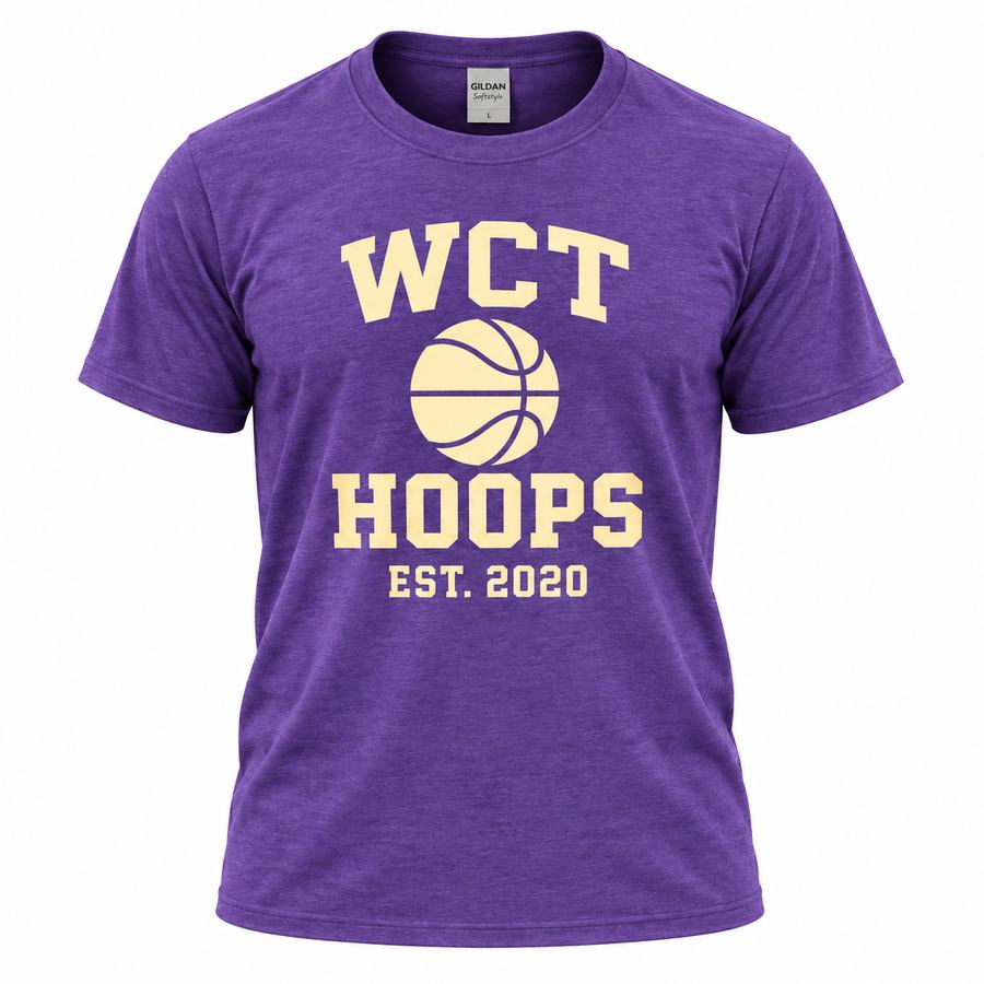 College Style Tee, Purple