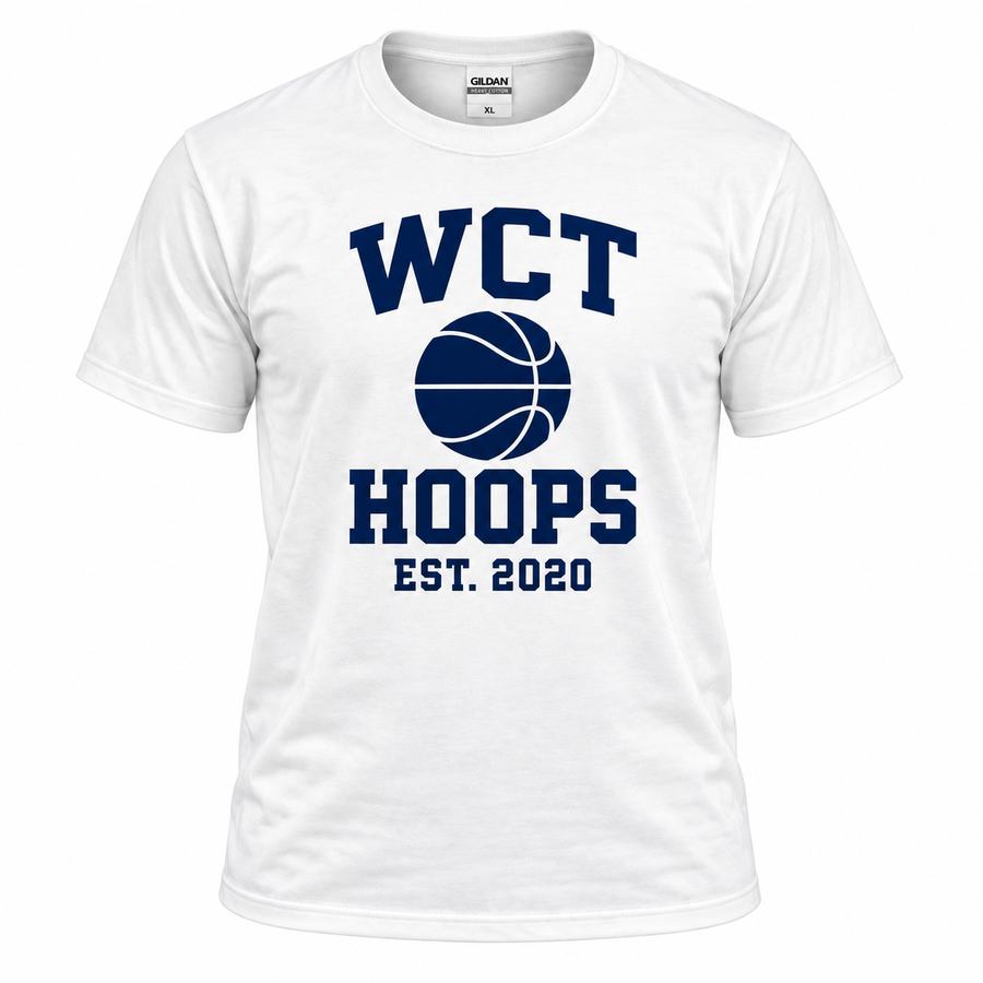 College Style Tee, White