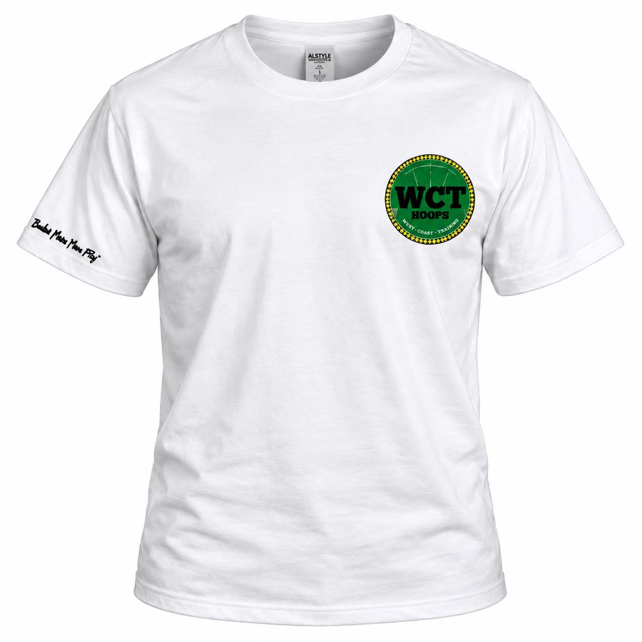 Kente Logo Tee, White